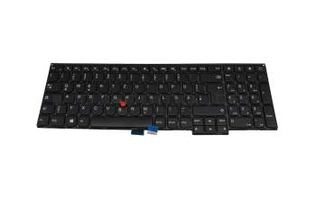 00PA587 Lenovo clavier DE (allemand) noir/noir avec mouse stick