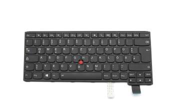 00UR249 original Lenovo clavier DE (allemand) noir/noir abattue avec rétro-éclairage et mouse stick