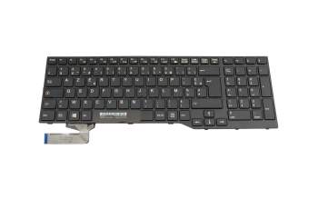 01859571 original Fujitsu clavier FR (français) noir/noir