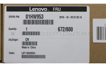 Lenovo 01HW953 CABLE FRU LCD cable for small panel