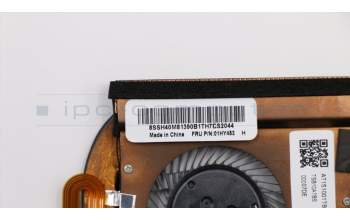 Lenovo 01HY453 HEATSINK DA275_UMA_THM_ASSY_TOSHIBA