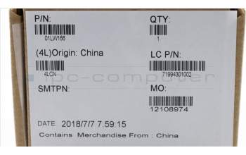 Lenovo 01LW166 CABLE FRU Fingerprint FFC