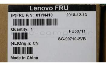 Lenovo 01YN410 NB_KYB FRU COMO FL,LTN,KB,SV,JP