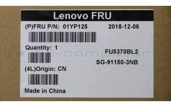 Lenovo 01YP125 NB_KYB FRU COMO SK,LTN,KB-BL,BK,ARA