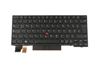 01YP212 original Lenovo clavier DE (allemand) noir/noir avec rétro-éclairage et mouse stick