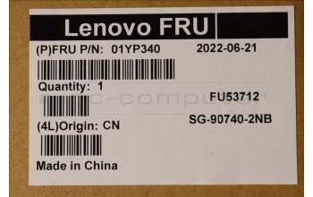 Lenovo 01YP340 NB_KYB FRU COMO FL,LTN,KB,BK,NO