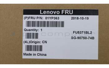 Lenovo 01YP363 NB_KYB FRU COMO FL,LTN,KB-BL,BK,LAS