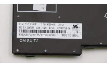 Lenovo 01YP493 NB_KYB FRU COMO FL,SRX,KB,BK,GR