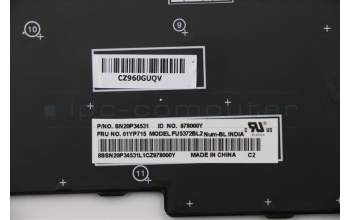 Lenovo 01YP715 NB_KYB FRU COMO NM,LTN,KB-BL,BK,IN