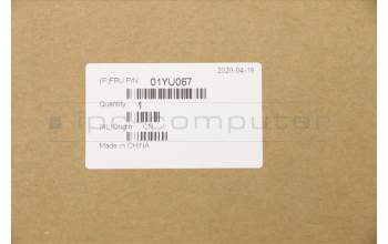 Lenovo 01YU067 MECH_ASM CS16_2BCP,MYLAR,BLACK,SUN