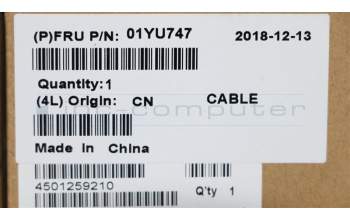 Lenovo 01YU747 CABLE UHD eDP Cable