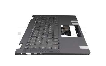 025.901MZ.0001 Wistron clavier incl. topcase DE (allemand) gris foncé/gris (platinum grey)