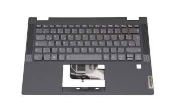 025.901N4.0001 original Lenovo clavier incl. topcase DE (allemand) noir/gris avec rétro-éclairage