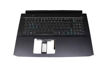 04804EA0K202 original Acer clavier incl. topcase DE (allemand) noir/noir avec rétro-éclairage