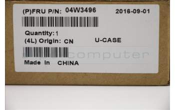 Lenovo 04W3496 FRU KEYBOARD BEZEL ASM N-FPR