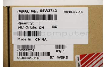 Lenovo 04W3743 FRU RJ45 Subcard 14W