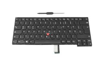 04Y2775 original Lenovo clavier DE (allemand) noir/noir avec mouse stick