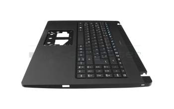 06BVLNN7014 original Acer clavier incl. topcase DE (allemand) noir/noir