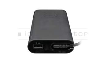 07R3FM original Dell chargeur USB-C 100 watts arrondie Plus