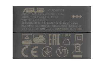 0A001-00340800 original Asus chargeur 33 watts EU wallplug