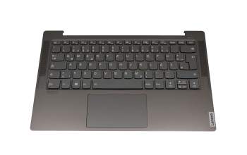 0A9BB000 original Lenovo clavier incl. topcase DE (allemand) gris/gris avec rétro-éclairage