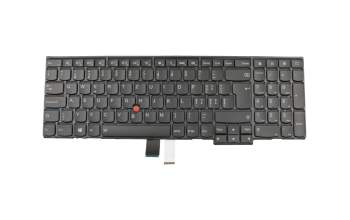 0C44979 original Lenovo clavier CH (suisse) noir/noir avec rétro-éclairage et mouse stick