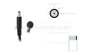 0G4G24 original Dell chargeur 65 watts