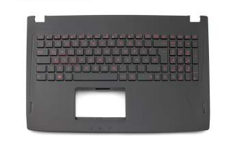 0KN0-TD4GE13 original Asus clavier incl. topcase DE (allemand) noir/noir avec rétro-éclairage