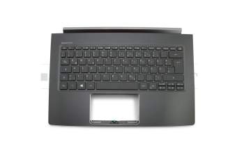 0KN1-202GE11 original Acer clavier incl. topcase DE (allemand) noir/noir avec rétro-éclairage