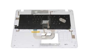 0KN1-2R3GE1218515020235 original Asus clavier incl. topcase DE (allemand) blanc/blanc