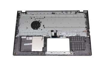 0KNB0-5109GE00 original Asus clavier incl. topcase DE (allemand) noir/gris avec rétro-éclairage