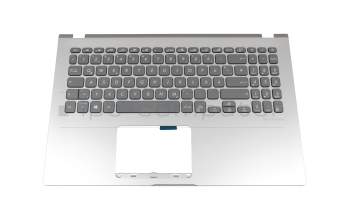 0KNB0-5116GE00 original Asus clavier incl. topcase DE (allemand) gris/argent