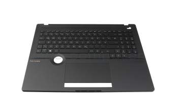 0KNB0-562PGE00 original Asus clavier incl. topcase DE (allemand) noir/noir avec rétro-éclairage