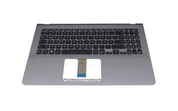 0KNB0-5634GE00 original Asus clavier incl. topcase DE (allemand) noir/argent/jaune avec rétro-éclairage argent/jaune