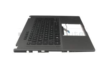 0KNR0-2812GE00 original Asus clavier incl. topcase DE (allemand) noir/noir avec rétro-éclairage