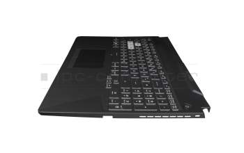 0KNR0-681WGE00 original Asus clavier DE (allemand) noir/transparent avec rétro-éclairage