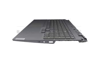 0N7K original Lenovo clavier incl. topcase US (anglais) gris/gris avec rétro-éclairage