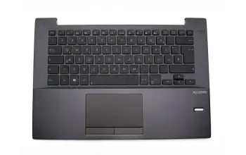 90NB02T1-R31GE0 original Asus clavier incl. topcase DE (allemand) noir/anthracite avec rétro-éclairage