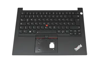 5M10V17046 original Lenovo clavier incl. topcase DE (allemand) noir/noir avec rétro-éclairage et mouse stick