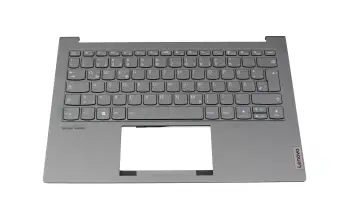 5CB1D66573 original Lenovo clavier incl. topcase DE (allemand) gris/gris avec rétro-éclairage