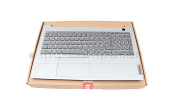 5CB1H88688 original Lenovo clavier incl. topcase DE (allemand) gris/gris avec rétro-éclairage