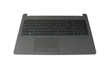 929906-051 original HP clavier incl. topcase FR (français) noir/gris