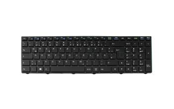 102-015F2LHC01 original Chicony clavier DE (allemand) noir/noir abattue avec rétro-éclairage (N75)