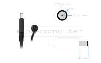 10KFT original Dell chargeur 180 watts mince