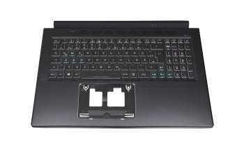 12504F2AK203 original Acer clavier incl. topcase DE (allemand) noir/noir avec rétro-éclairage