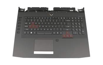 13N0-F4P0501-1 original Acer clavier incl. topcase US (anglais) noir/noir avec rétro-éclairage