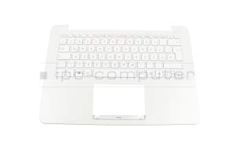 13N0-RSA0B01 original Asus clavier incl. topcase DE (allemand) blanc/blanc