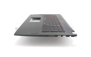 13NB0FV0M04011 original Asus clavier incl. topcase DE (allemand) noir/noir avec rétro-éclairage