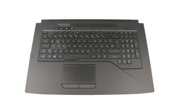 13NB0FW1P09011 original Asus clavier incl. topcase DE (allemand) noir/noir avec rétro-éclairage