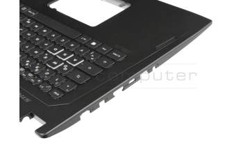 13NB0G90M03011 original Asus clavier incl. topcase DE (allemand) noir/noir avec rétro-éclairage